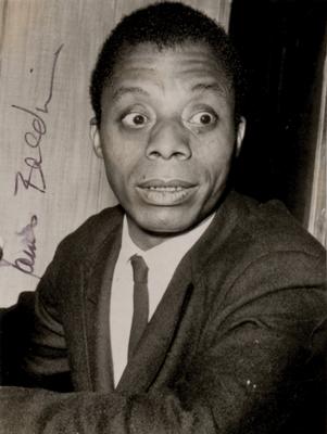 Lot #452 James Baldwin Signed Photograph