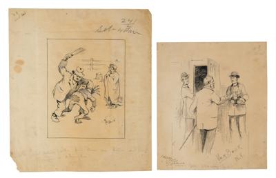 Lot #378 Gustave Verbeek (5) Original Sketches - Image 2