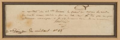 Lot #602 François-Adrien Boieldieu Autograph Letter Signed - Image 2