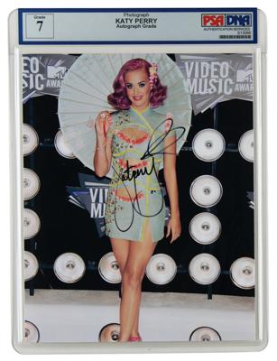 Lot #730 Katy Perry Signed Photograph