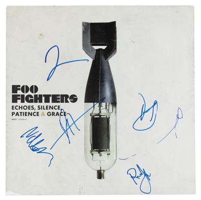 Lot #703 Foo Fighters Signed Album Flat