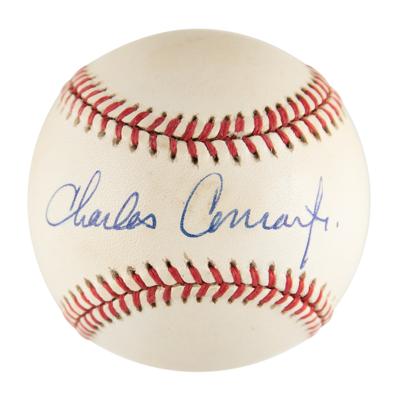 Lot #338 Charles 'Pete' Conrad Signed Baseball