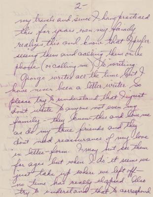 Lot #567 Liberace Autograph Letter Signed - Image 2