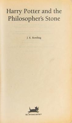 Lot #441 J. K. Rowling: Rare Presentation First Edition of 'Harry Potter and the Philosopher's Stone' - Image 3