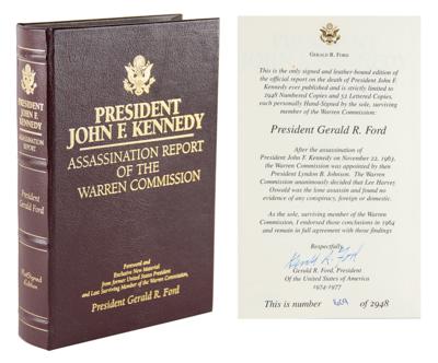 Lot #65 Gerald Ford Signed Book