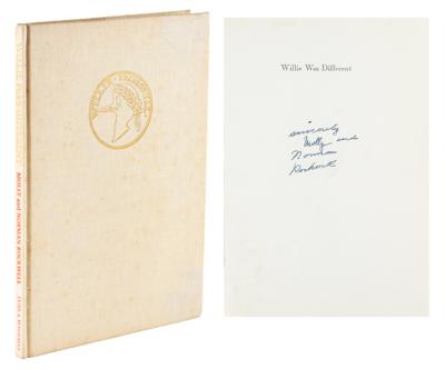 Lot #396 Norman Rockwell Signed Book