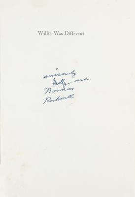 Lot #396 Norman Rockwell Signed Book - Image 2