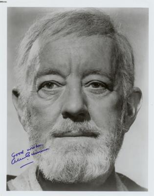 Lot #882 Star Wars: Alec Guinness Signed Photograph - Image 1