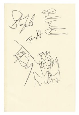 Lot #689 Aerosmith Signatures