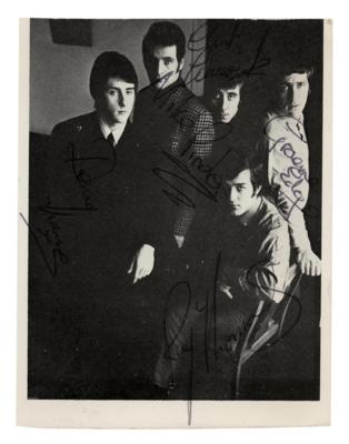 Lot #714 Moody Blues Signed Photograph