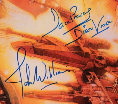 Lot #884 Star Wars: John Williams and David Prowse Signed Poster - Image 2