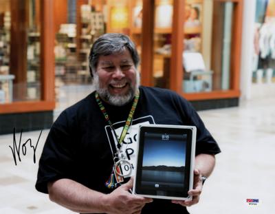 Lot #146 Apple: Steve Wozniak Signed Photograph