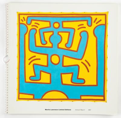Lot #366 Keith Haring Signed Report