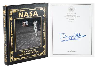 Lot #322 Buzz Aldrin Signed Book