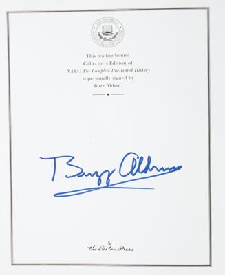 Lot #322 Buzz Aldrin Signed Book - Image 2
