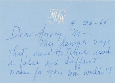 Lot #429 Ernest Hemingway Signed Book and Autograph Letter Signed - Image 7