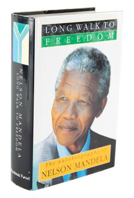 Lot #123 Nelson Mandela Signed Book - Image 3