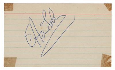 Lot #707 Elton John Signature
