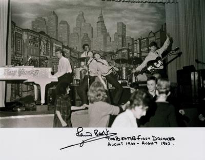 Lot #693 Beatles: Pete Best Signed Photograph