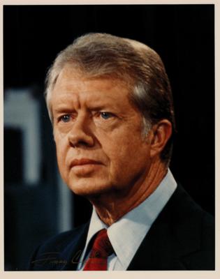 Lot #45 Jimmy Carter Signed Photograph - Image 1