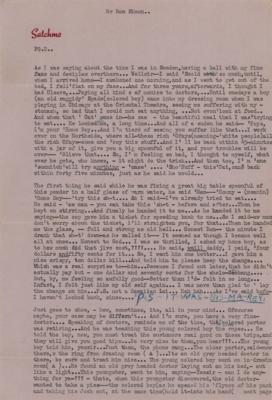 Lot #561 Louis Armstrong Typed Letter Signed - Image 2