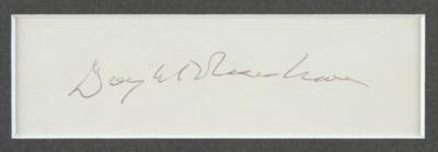 Lot #59 Dwight D. Eisenhower Signature - Image 2