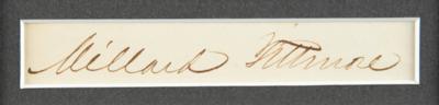 Lot #62 Millard Fillmore Signature - Image 2
