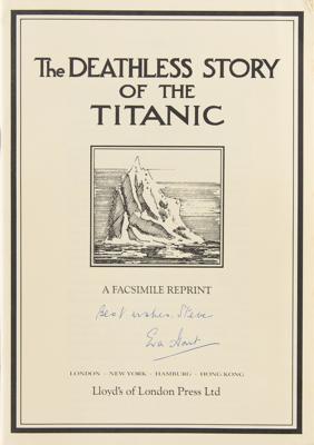 Lot #249 Titanic: Eva Hart Signed Book - Image 2