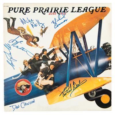 Lot #718 Pure Prairie League Signed Album