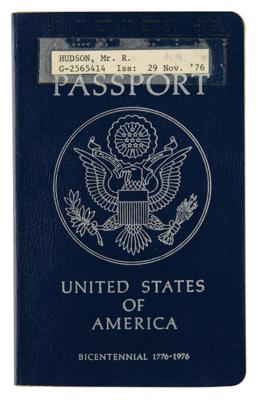 Lot #745 Rock Hudson's Personal Passport - Image 2