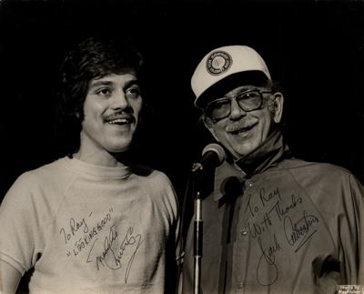 Lot #733 Chico and the Man: Prinze and Albertson Signed Photograph