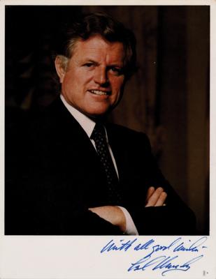 Lot #192 Ted Kennedy Signed Photograph