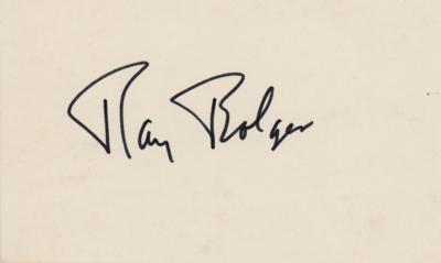 Lot #906 Wizard of Oz: Ray Bolger Signature - Image 1