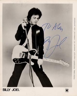 Lot #705 Billy Joel Signed Photograph