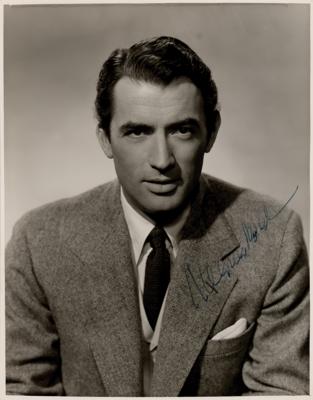 Lot #868 Gregory Peck Signed Photograph