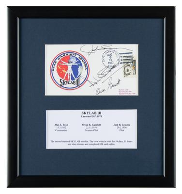 Lot #356 Skylab 3 Signed Cover - Image 1