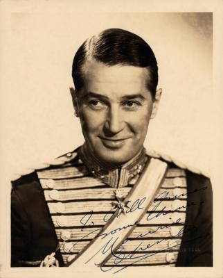 Lot #798 Maurice Chevalier Signed Photograph - Image 1
