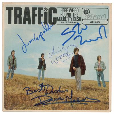 Lot #723 Traffic Signed 45 RPM Record Sleeve