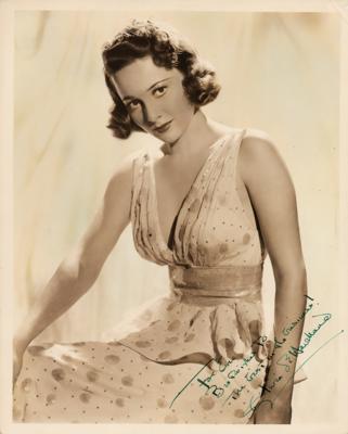 Lot #805 Olivia de Havilland Signed Photograph