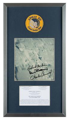 Lot #324 Apollo 12 Signed Photograph
