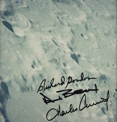 Lot #324 Apollo 12 Signed Photograph - Image 2