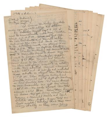 Lot #139 John Dillinger: Prosecutor's Archive from First Arrest - Image 10