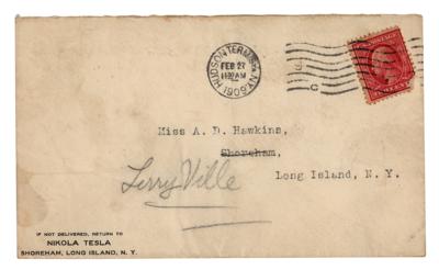 Lot #135 Nikola Tesla Typed Letter Signed on Inventions - Image 3
