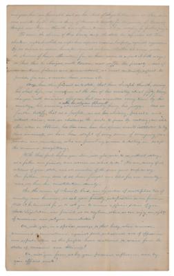 Lot #120 Brigham Young and LDS Leaders Request Asylum in NH - Image 3