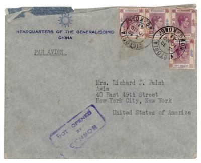 Lot #111 Madame Chiang Kai-shek Typed Letter Signed to Pearl Buck - Image 3
