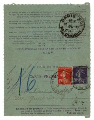 Lot #654 Camille Saint-Saens Autograph Letter Signed - Image 2