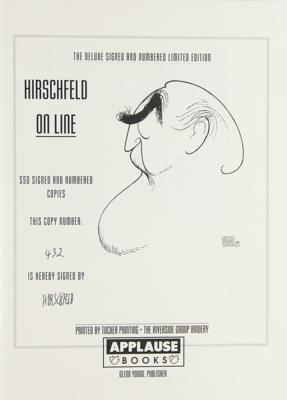 Lot #367 Al Hirschfeld: Frank Sinatra and Sammy Davis, Jr. Drawings - Image 5