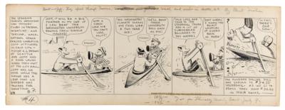 Lot #404 Bud Fisher and Al Smith (9) Mutt and Jeff Comic Strips - Image 7
