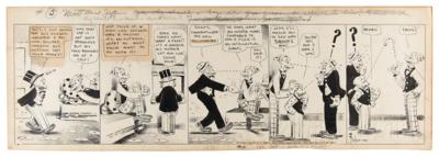 Lot #404 Bud Fisher and Al Smith (9) Mutt and Jeff Comic Strips - Image 8