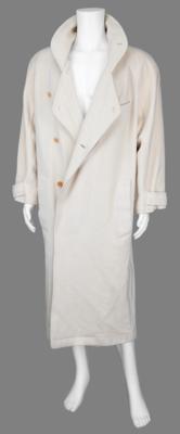 Lot #8033 Prince's Screen-Worn Long White Cashmere Coat from Under the Cherry Moon - Image 2